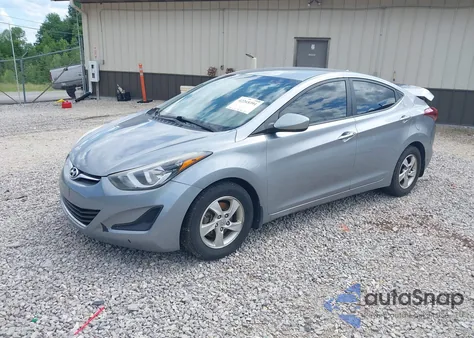 2015 Hyundai Elantra Se from USA, damaged, VIN 5NPDH4AE0FH569843